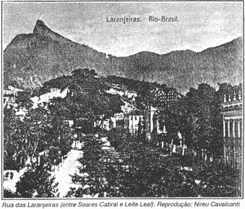 Rua das Laranjeiras (entre Soares Cabral e Leite Leal). Reprodução : Nireu Cavalcanti